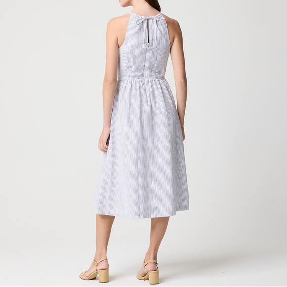 NWT | J Crew Factory Strappy seersucker dress | Sz 6 or 12 - Picture 2 of 4
